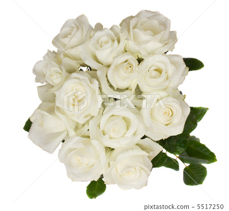 round bouquet of white roses round bouquet of white roses 5517250