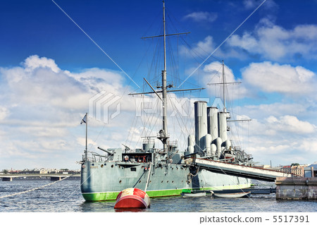 Cruiser Avrora in the city Saintt-Petersburg. Russia Cruiser Avrora in the city Saintt-Petersburg. Russia 5517391