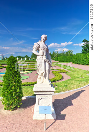 Statue  Menshikov Palace in Saint Petersburg, Russia 5517396