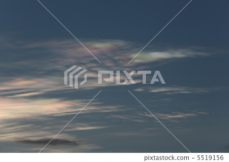 Rainbow Cloud and the sunset 5519156