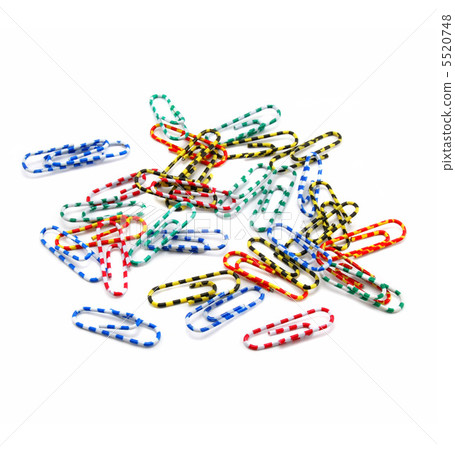 Colored paper clips 5520748