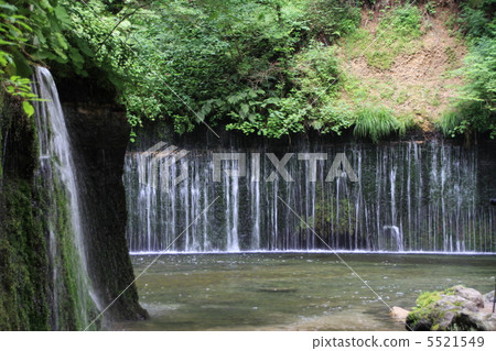 在輕井澤鎮的Shiraito瀑布 5521549