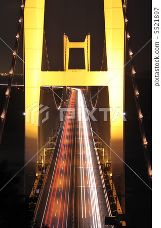 瀨戶大橋橋夜景 5521897