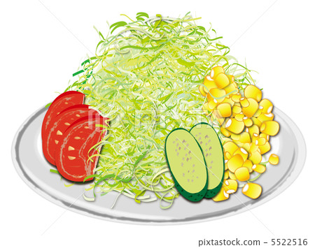 蔬菜沙拉	 5522516