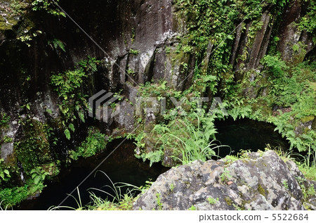 高千穗峽谷，Nanagoi池塘 5522684