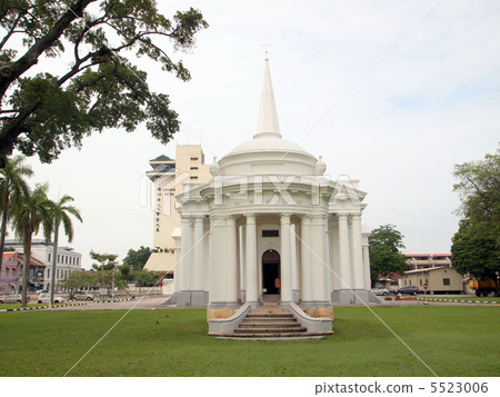 世界遺產喬治城聖喬治教堂,檳城島 世界遺產喬治城聖喬治教堂,檳城島 5523006