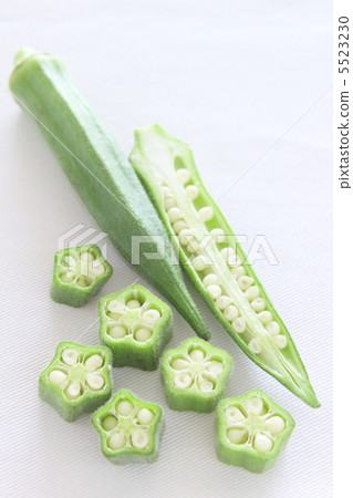 Okra vegetables summer vegetables Okra vegetables summer vegetables 5523230
