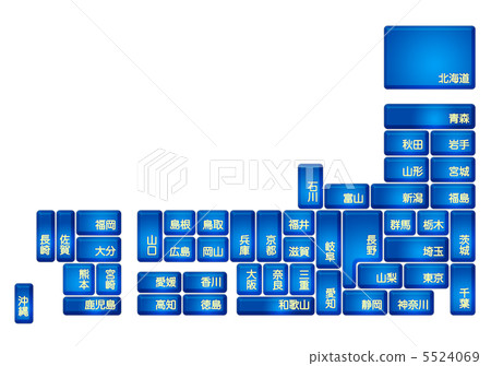 Japan Map I-13 5524069