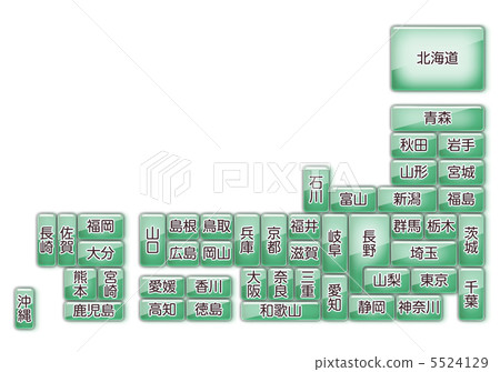 Japan Map K-6 5524129