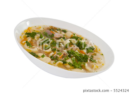 chicken noodle soup - broth chicken noodle soup - broth 5524324
