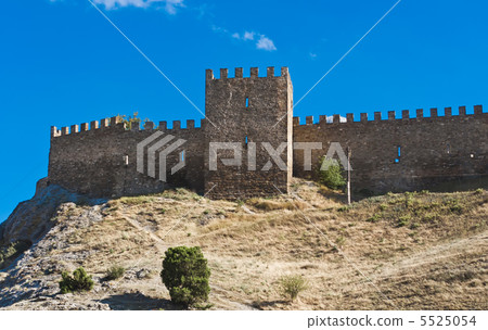 Genoese fortress in Sudac Genoese fortress in Sudac 5525054