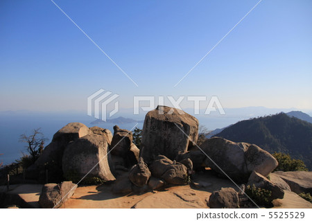 Miyajima Misayama near the summit Miyajima Misayama near the summit 5525529