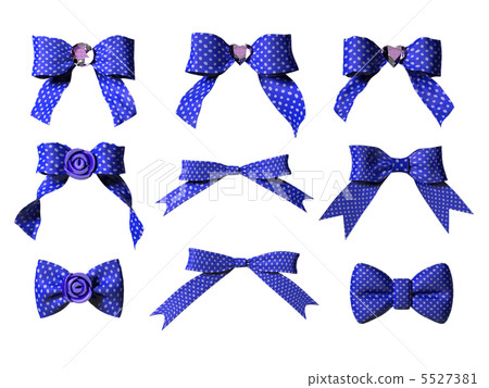 3D graphic ribbon Vivid Blue - Stock Illustration [5527381] - PIXTA