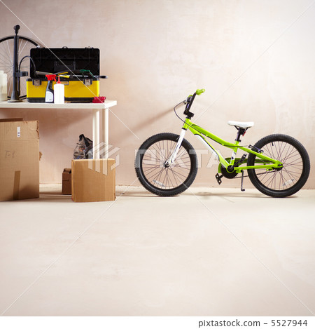 Mountain bike and equipment Mountain bike and equipment 5527944