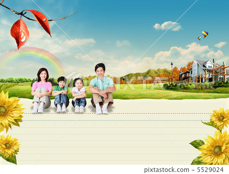 family, household, air balloon 5529024