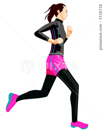 Female runner Female runner 5536738