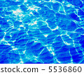 Wave pattern / water color (blue) 5536860