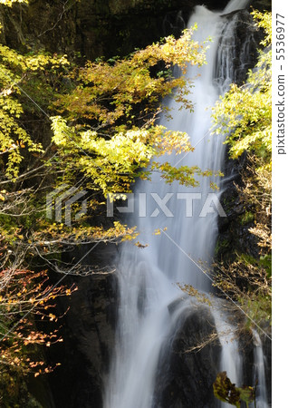 Autumnal waterfall 5536977
