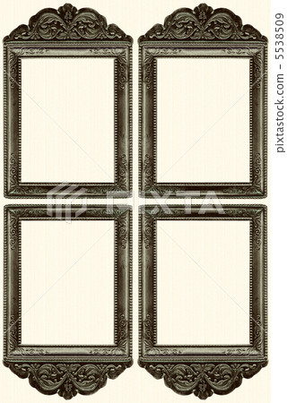 Frame on white background. Frame on white background. 5538509