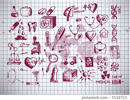 healthcare and medical icons 5538713