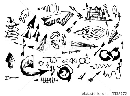 hand drawn arrows collection hand drawn arrows collection 5538772