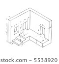 small plan of part of building 5538920