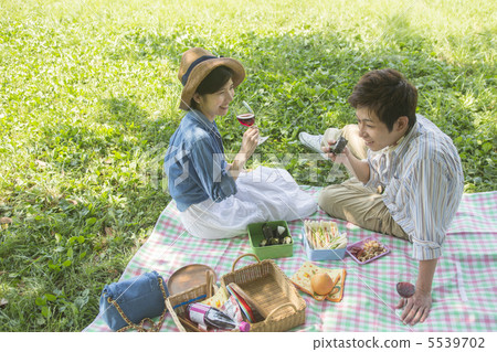 A couple picnic 5539702