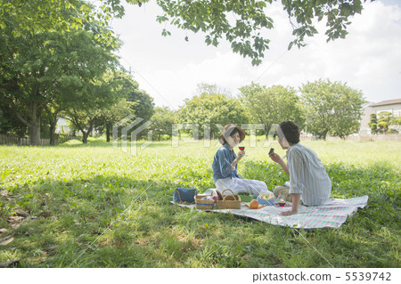 A couple picnic 5539742