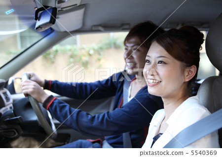 Couple Drive 5540369