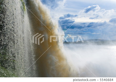 Waterfall in Canaima, Venezuela 5540884