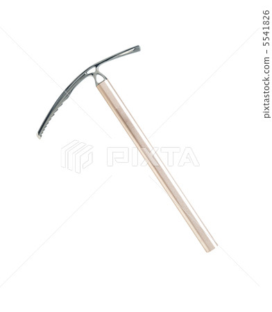 Ice axe isolated on white background Ice axe isolated on white background 5541826