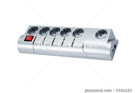 Supply-line filter. On a white background. Supply-line filter. On a white background. 5542283