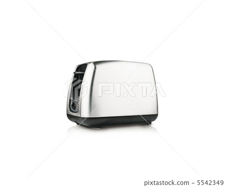 Metal toaster isolated on white Metal toaster isolated on white 5542349