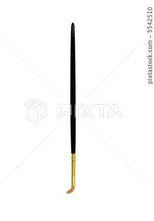 black & golden brush isolated on white 5542510
