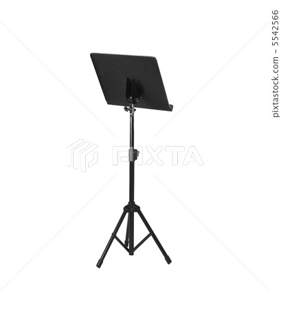 Music stand isolated on white Music stand isolated on white 5542566