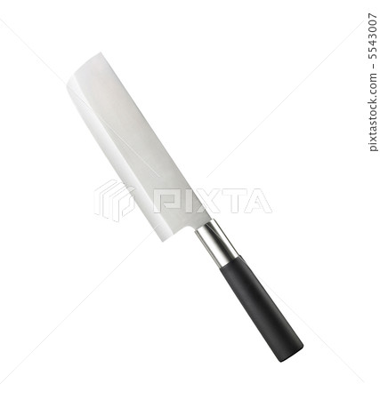 a large kitchen knife on a white background a large kitchen knife on a white background 5543007
