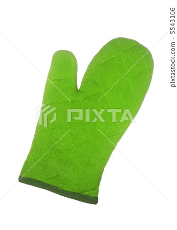 Kitchen glove on a white background Kitchen glove on a white background 5543106