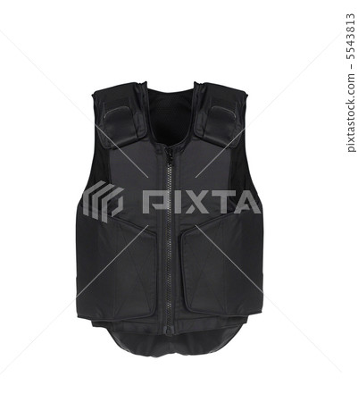 Bulletproof vest. Isolated on white. 5543813