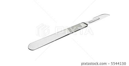 Surgery scalpel isolated on white Surgery scalpel isolated on white 5544130