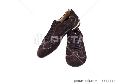 Brown suede men shoes 5544442