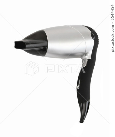 Hair dryer isolated on white 5544454