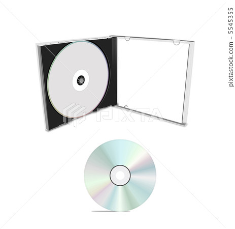 DVD case isolated DVD case isolated 5545355