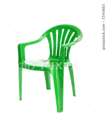 isolated green chair on white isolated green chair on white 5545663