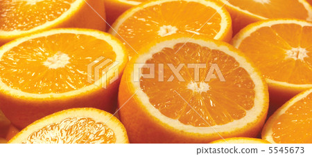 Abstract background with citrus-fruit of orange slices 5545673