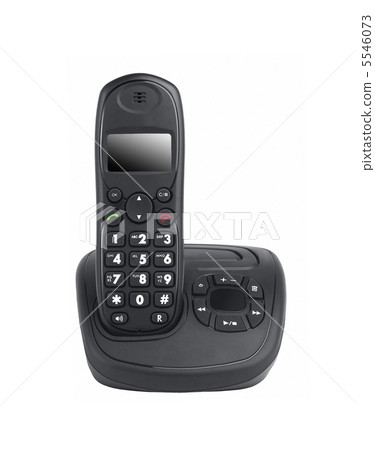 Black cordless isolated on a white background 5546073