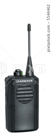 portable radio sets on a white background 5546462