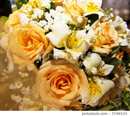 Wedding bouquet with roses Wedding bouquet with roses 5546524