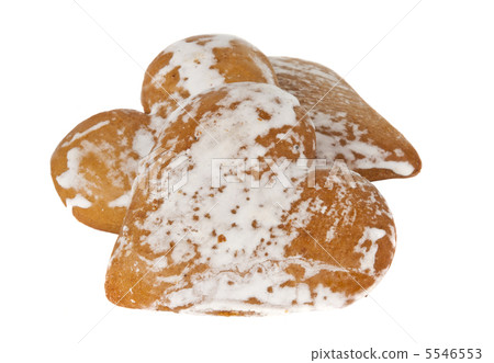 cookie, heart, isolated 5546553