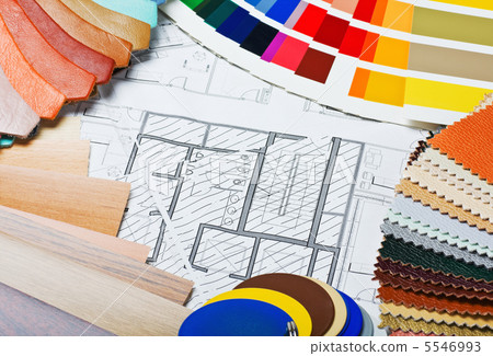 samples of materials colors, upholstery and cover 5546993