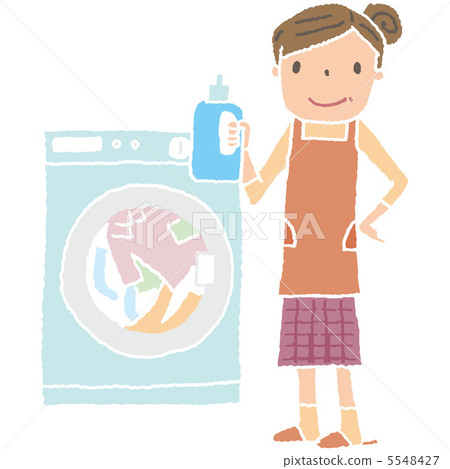 媽媽洗衣服 5548427